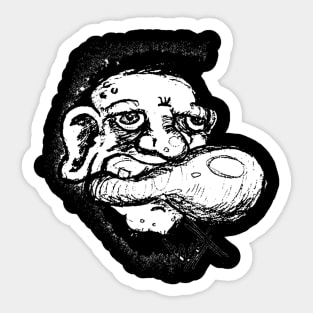 Sketchy Bloke Sticker